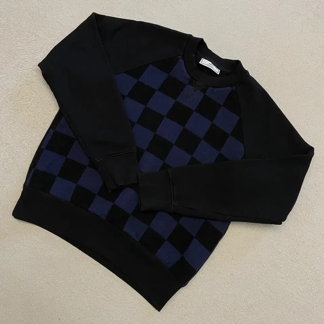 아미 체커보드 스웻 맨투맨 95 상품이미지3