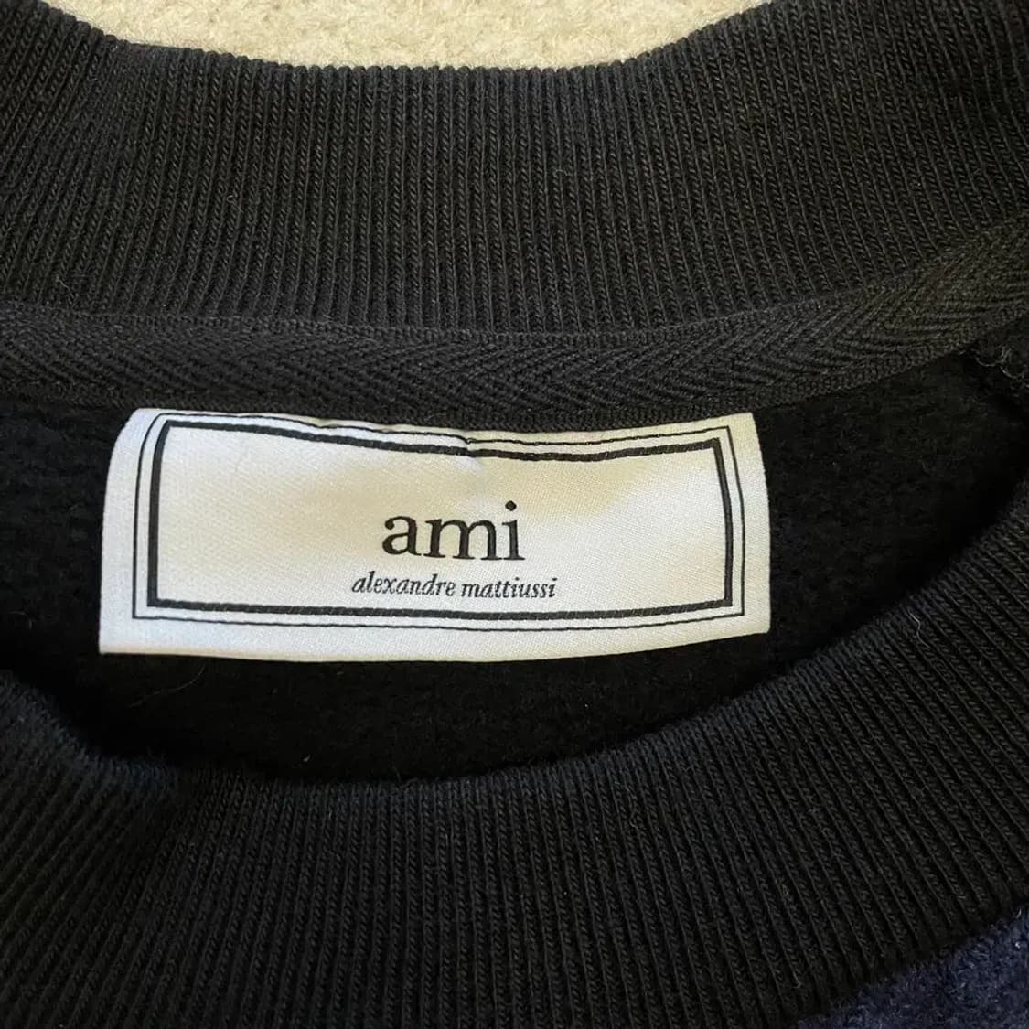 아미 체커보드 스웻 맨투맨 95 상품이미지4