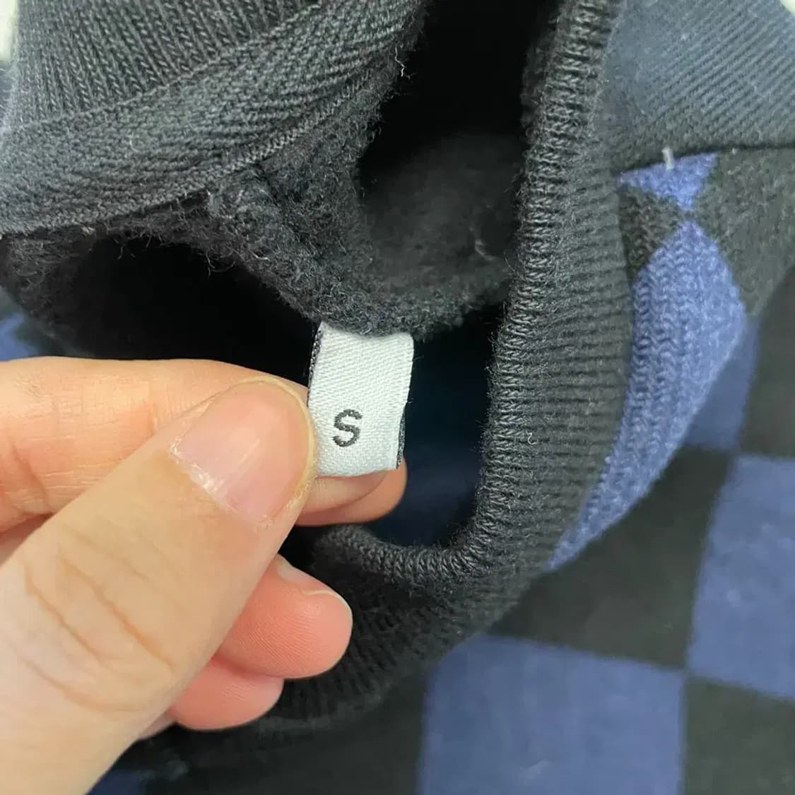 아미 체커보드 스웻 맨투맨 95 상품이미지5