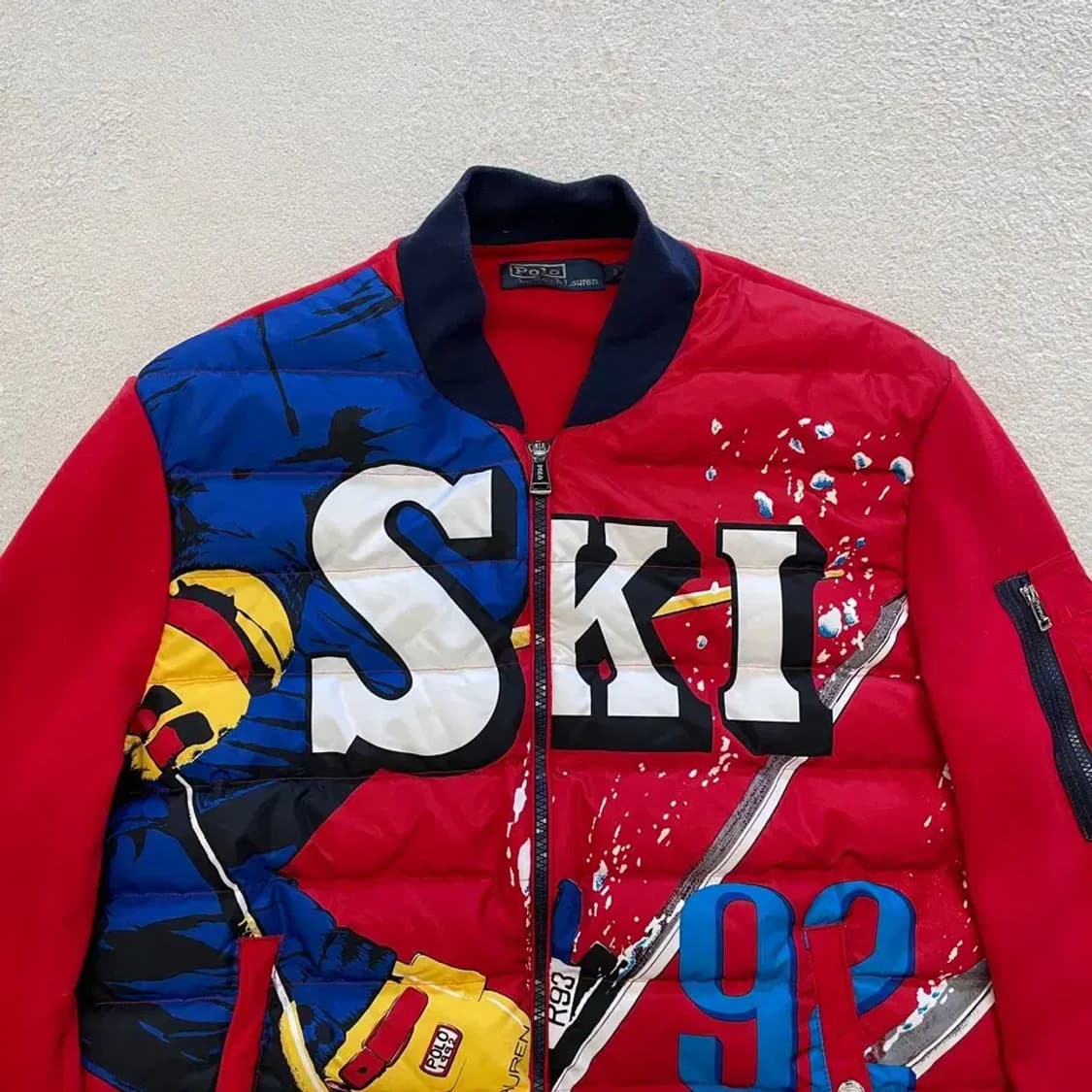 폴로 다운힐 1992 니트패딩 자켓 S 로라이프 상품이미지2