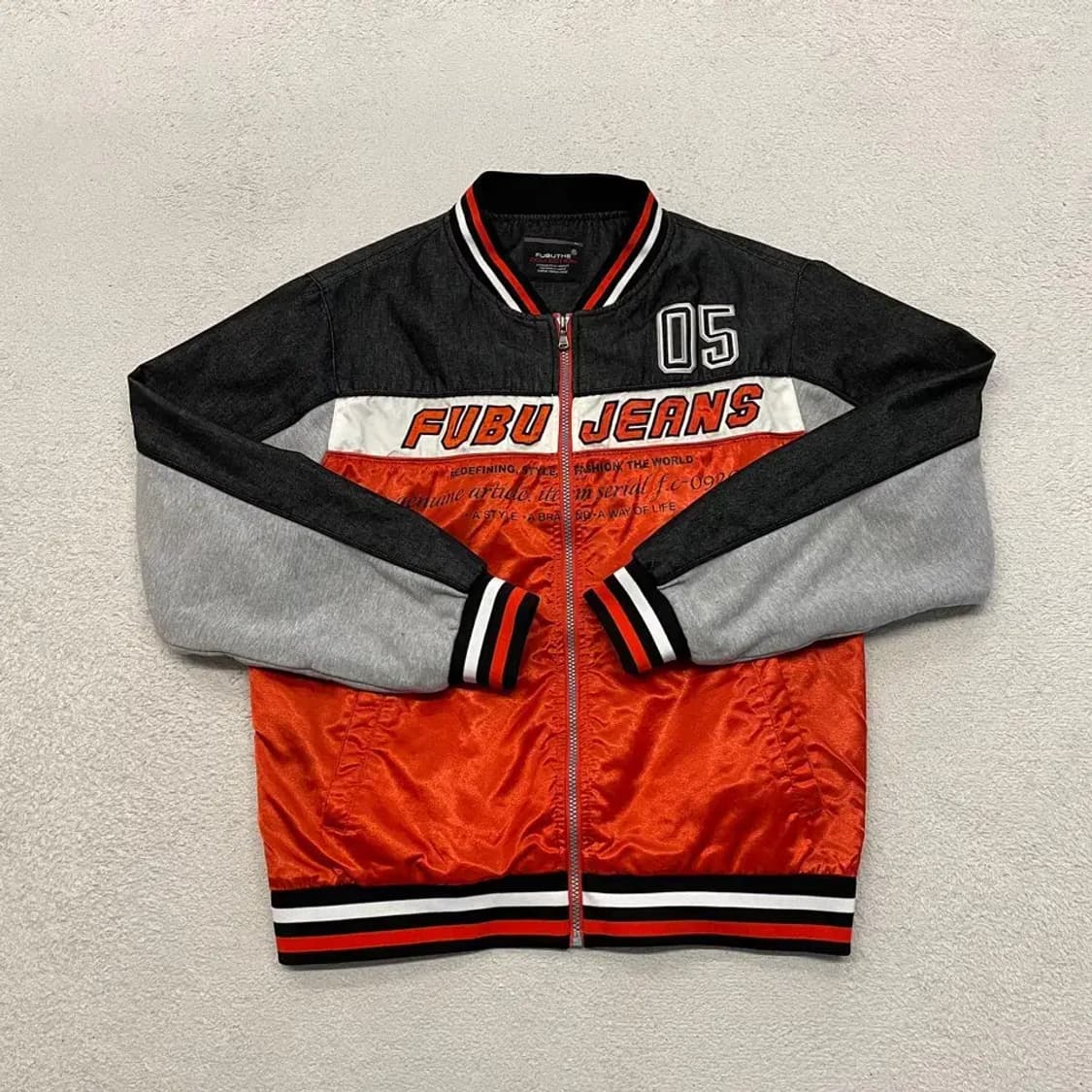 후부 FUBU 올드스쿨 코튼바시티 자켓 L 상품이미지1