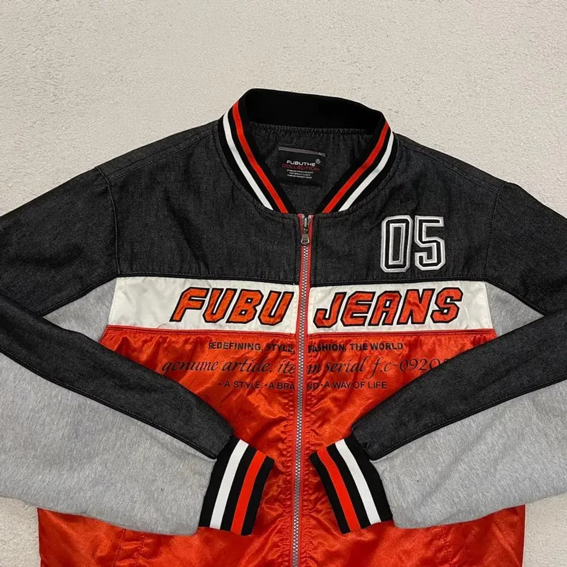 후부 FUBU 올드스쿨 코튼바시티 자켓 L 상품이미지2