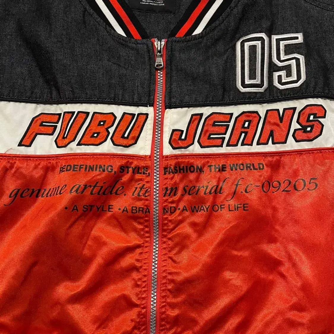 후부 FUBU 올드스쿨 코튼바시티 자켓 L 상품이미지5