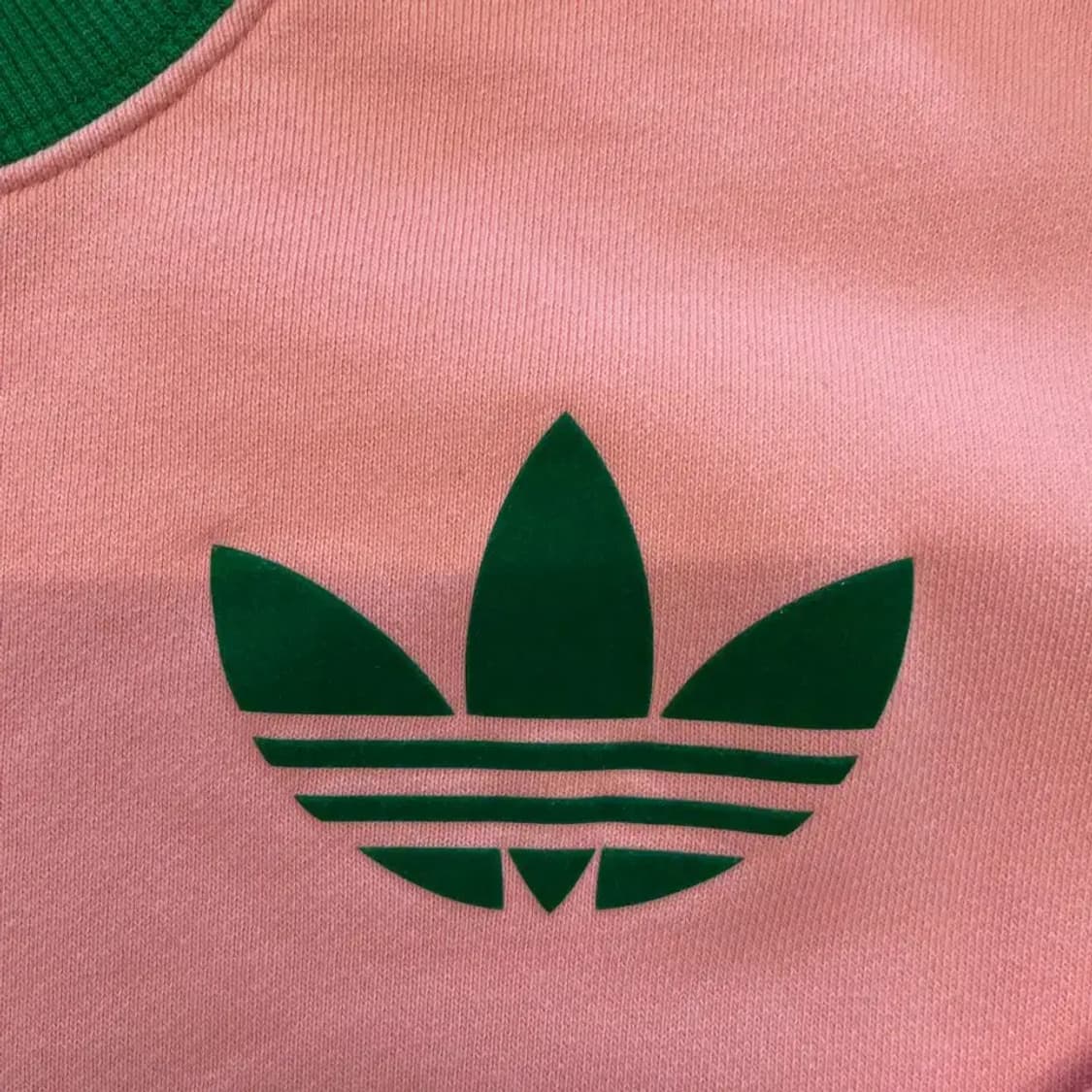 아디다스 헤리티지나우 빅로고 맨투맨 핑크 파이어버드 상품이미지4