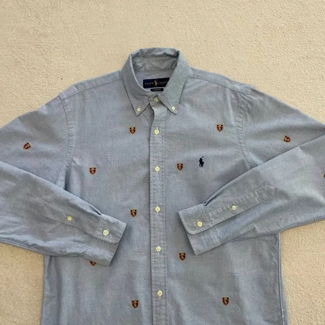 폴로 신형 엠브로이드 클래식핏 셔츠 M 멀티포니 상품이미지2