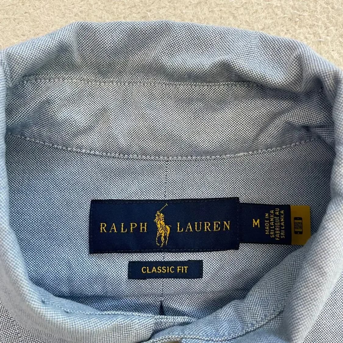 폴로 신형 엠브로이드 클래식핏 셔츠 M 멀티포니 상품이미지4