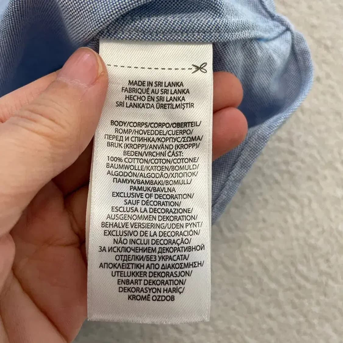 폴로 신형 엠브로이드 클래식핏 셔츠 M 멀티포니 상품이미지6