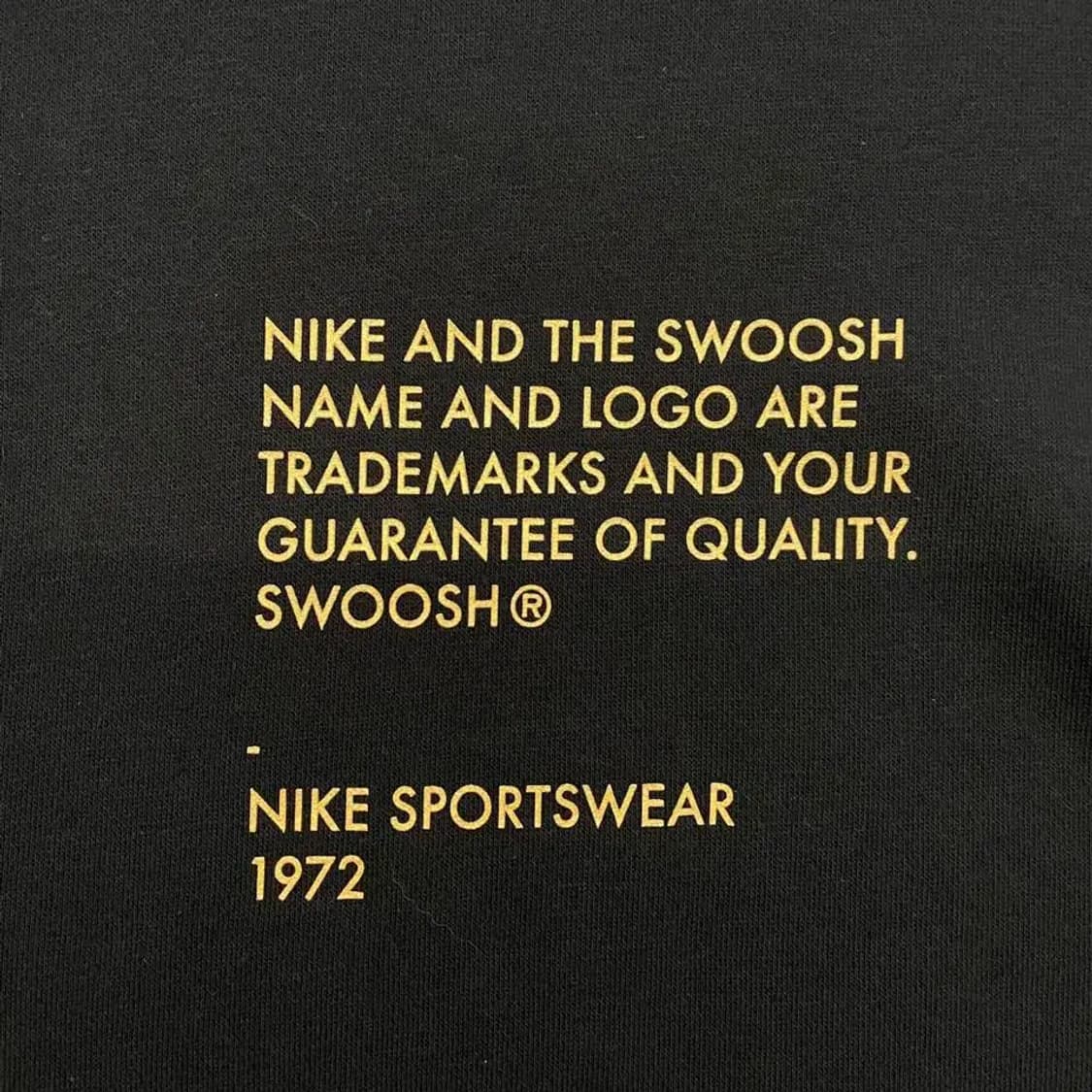 나이키 골드 더블스우시 맨투맨 105 XL 상품이미지5