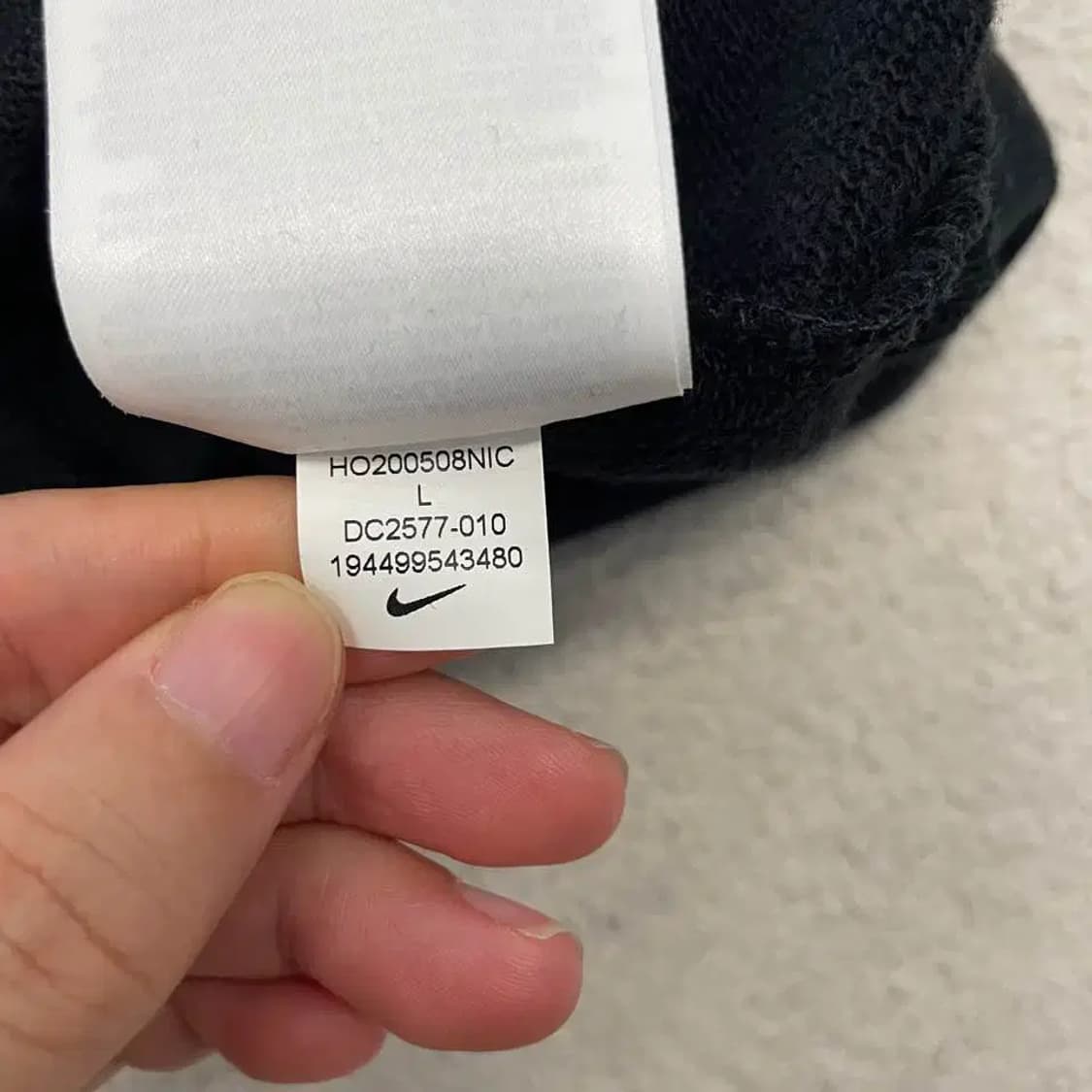 나이키 골드 더블스우시 맨투맨 105 XL 상품이미지9