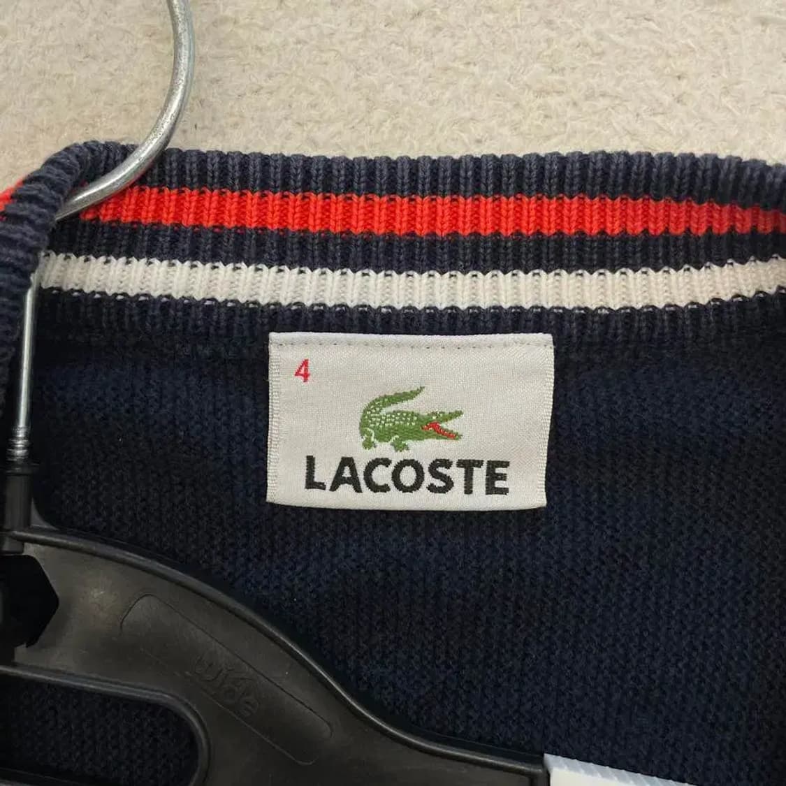 라코스테 여성 가디건 95-100 상품이미지4