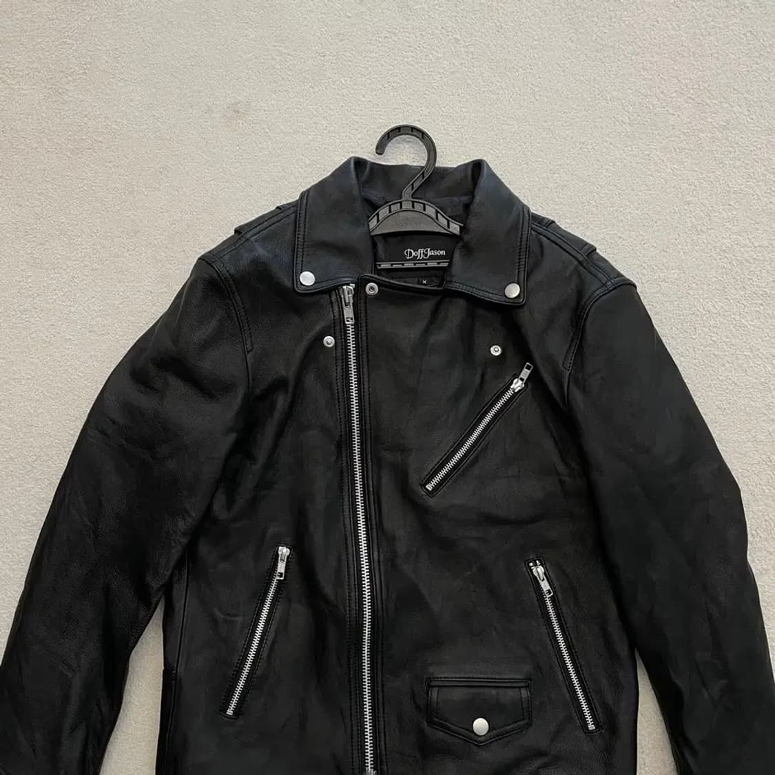 도프제이슨 램스킨 라이더 가죽자켓 M 상품이미지2