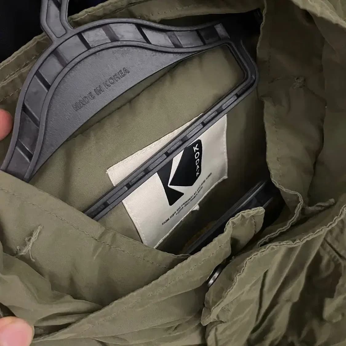 코닥 남성 M65 야상 누빔패딩 자켓 95 M 상품이미지8
