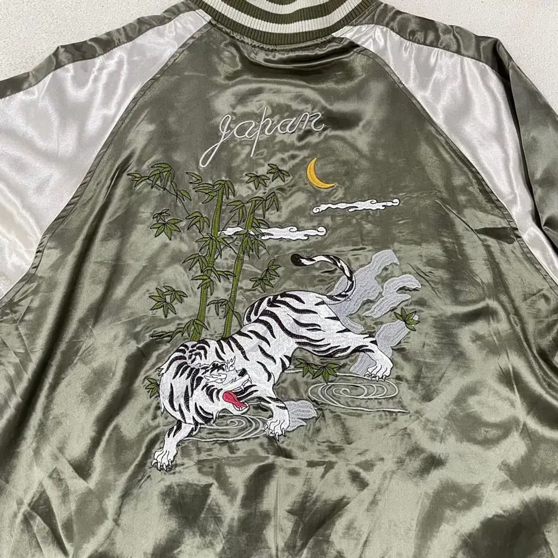 XXL YDU 양면 타이거 드래곤 자수 스카잔 호랑이 재팬 HIRO 상품이미지7