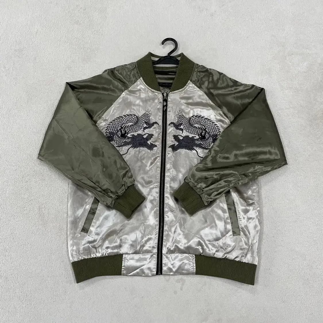 XXL YDU 양면 타이거 드래곤 자수 스카잔 호랑이 재팬 HIRO 상품이미지8