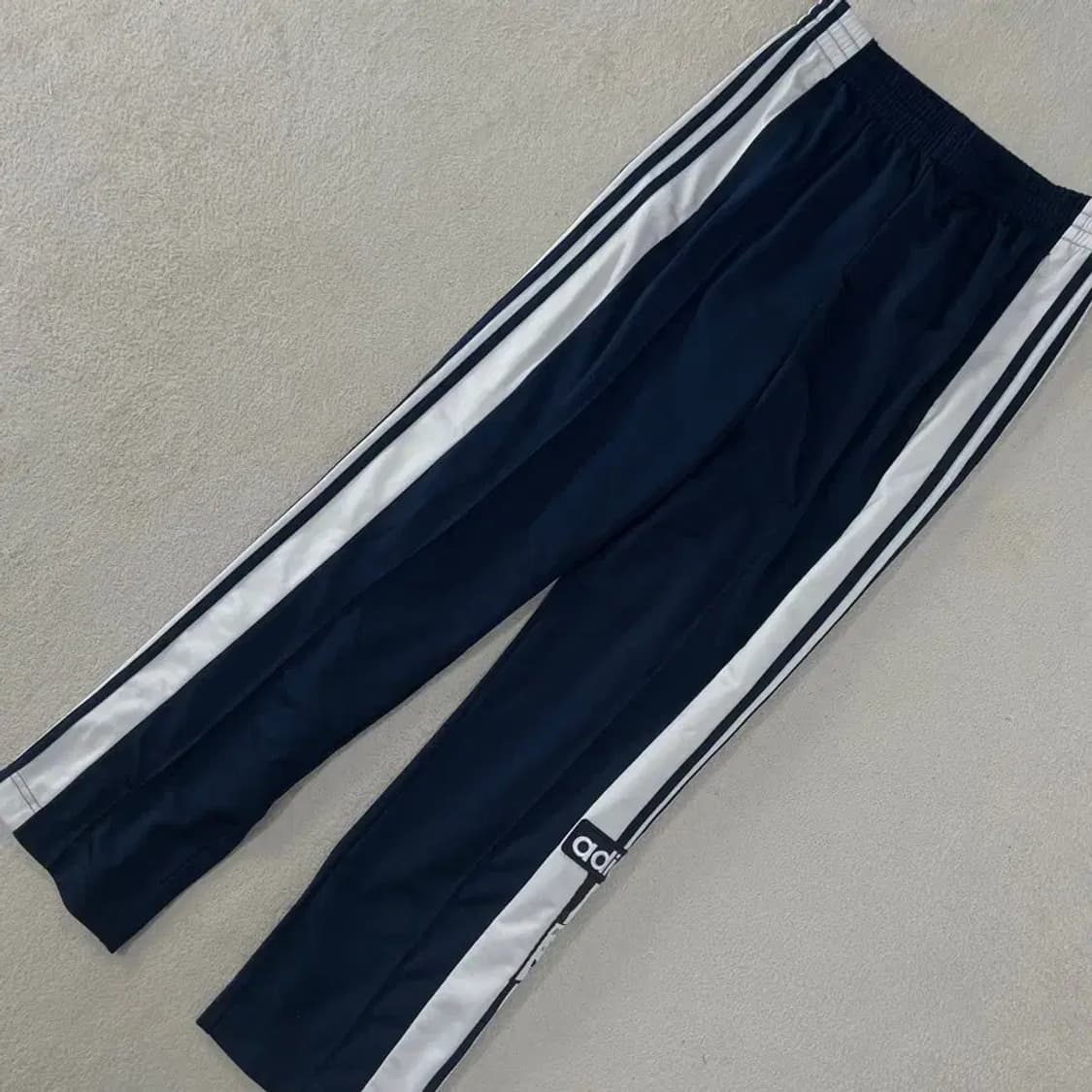 XS 아디다스 아디브레이크 바지 팬츠 네이비 상품이미지3