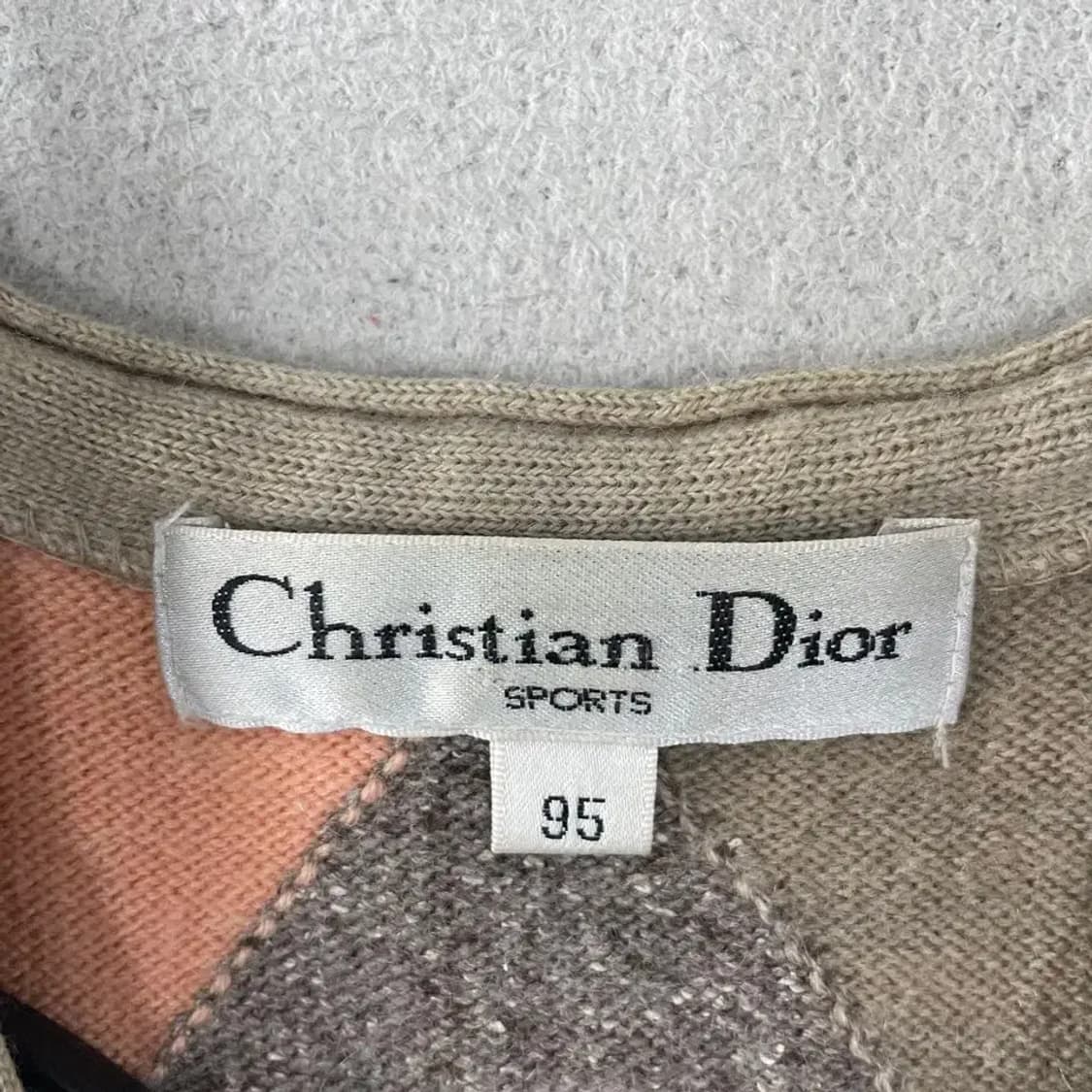 95 크리스찬 디올 빈티지 니트조끼 올드스쿨 상품이미지4