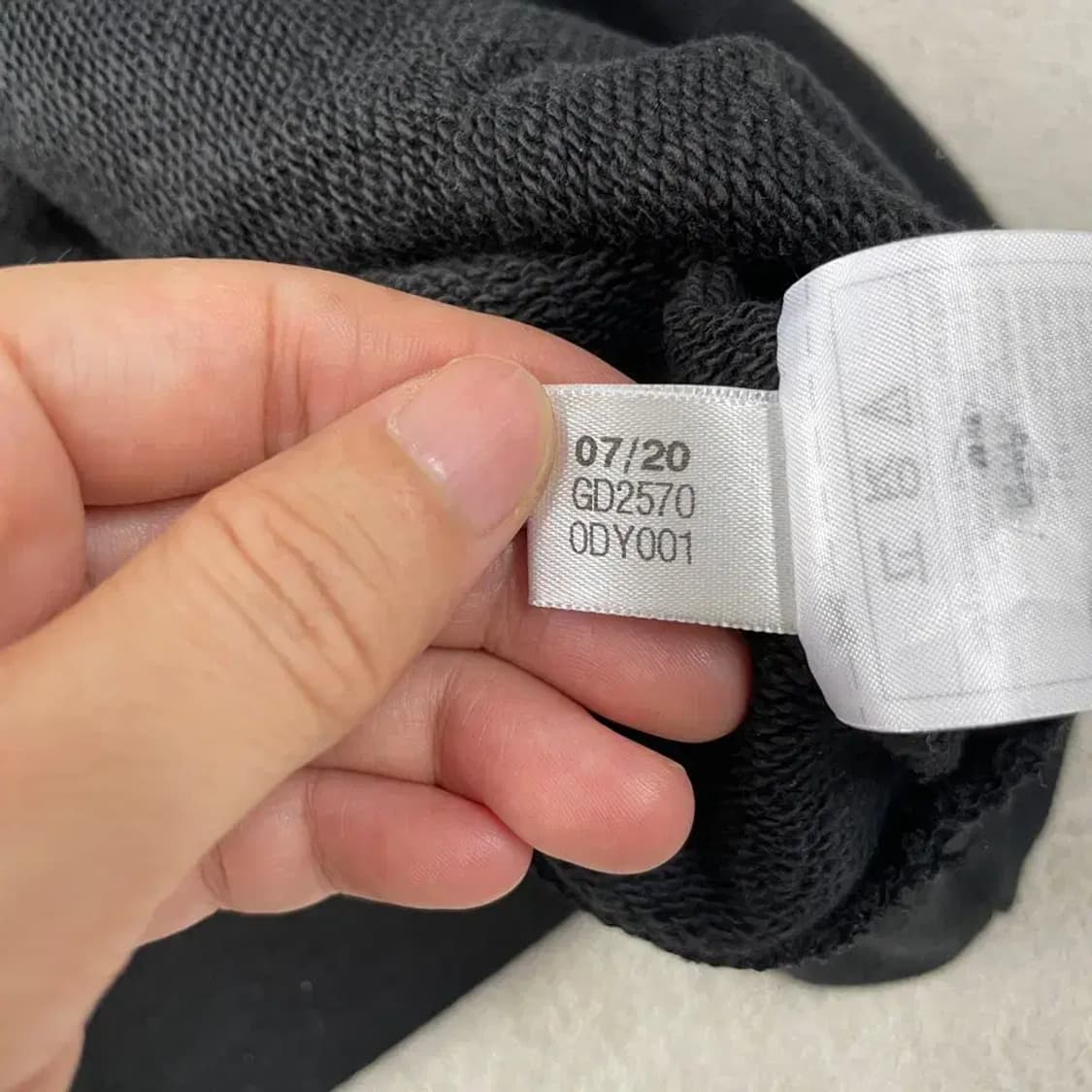 3XL 아디다스 에센셜 빅사이즈 후드티 블랙 검빨 상품이미지7