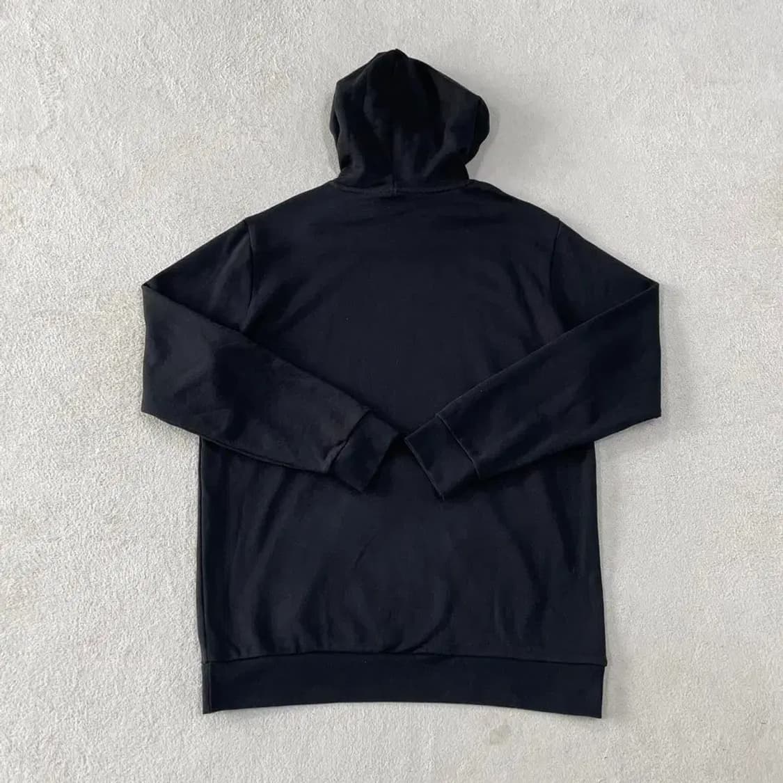 3XL 아디다스 에센셜 빅사이즈 후드티 블랙 검빨 상품이미지8