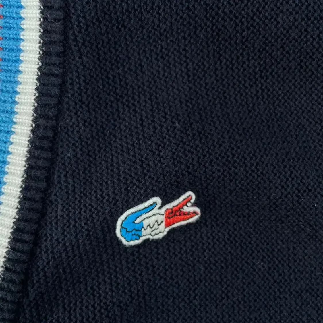 라코스테 여성 네이비 가디건 90 상품이미지5