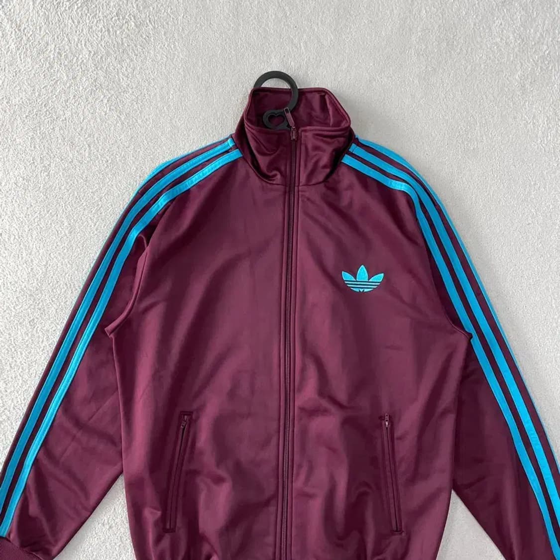 95 아디다스 파이어버드 버건디 져지 M 상품이미지2