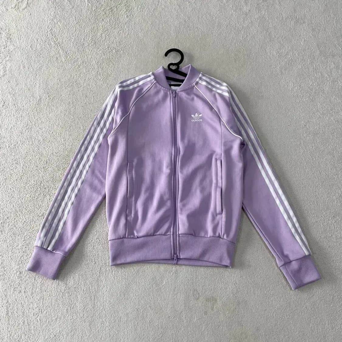 XS 아디다스 슈퍼스타 져지 라벤더 상품이미지1