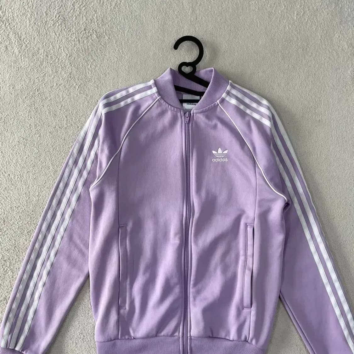 XS 아디다스 슈퍼스타 져지 라벤더 상품이미지2