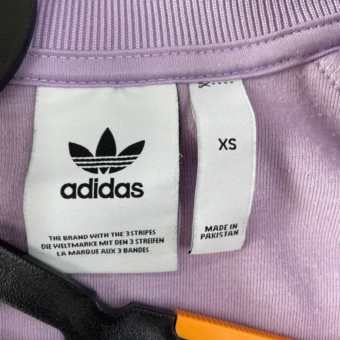 XS 아디다스 슈퍼스타 져지 라벤더 상품이미지4