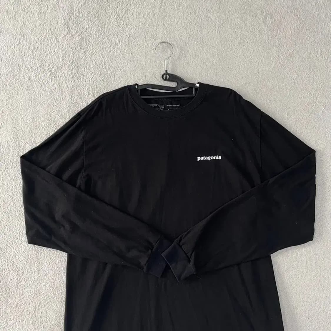 파타고니아 롱슬리브 긴팔 L 블랙 상품이미지2