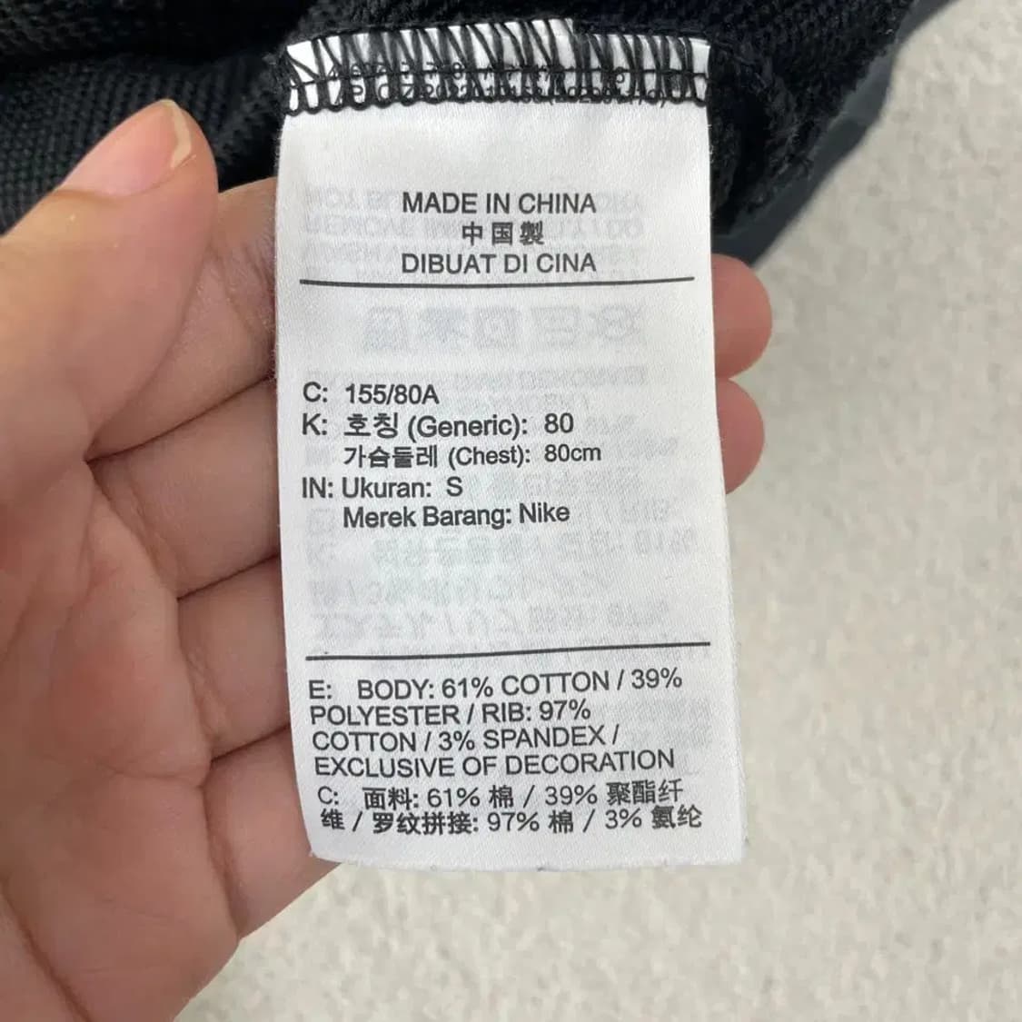 나이키 여성 신형 오버핏 후드티 S 상품이미지6