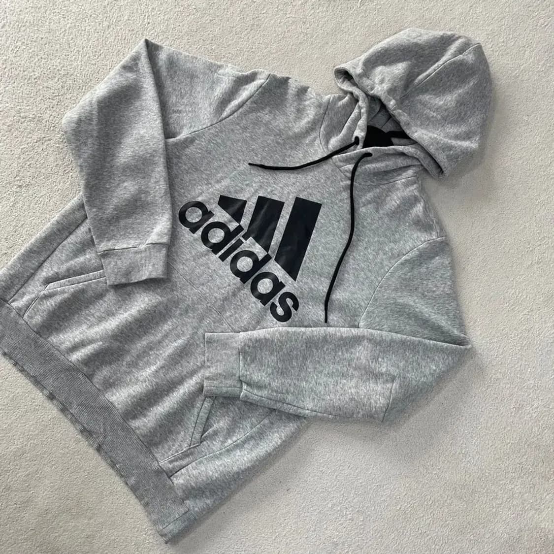 XXL 아디다스 로고 후드티 110 상품이미지3