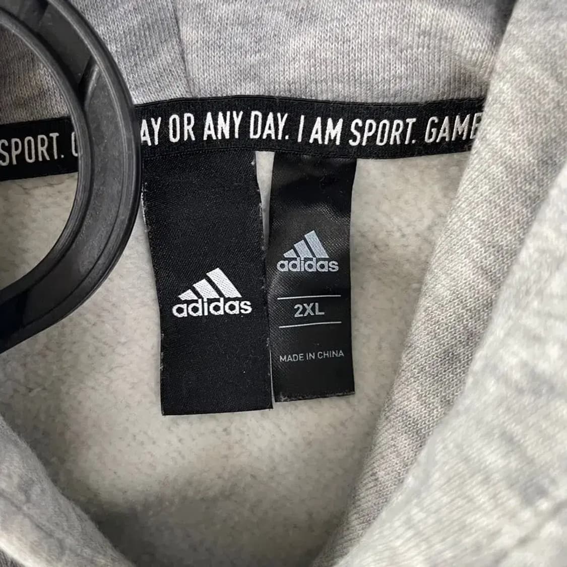 XXL 아디다스 로고 후드티 110 상품이미지4