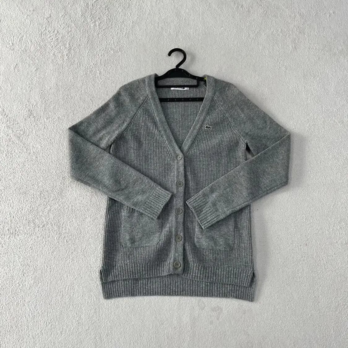 95 라코스테 여성 울 니트가디건 상품이미지1