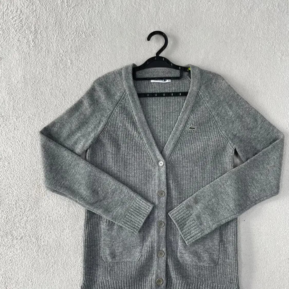 95 라코스테 여성 울 니트가디건 상품이미지2