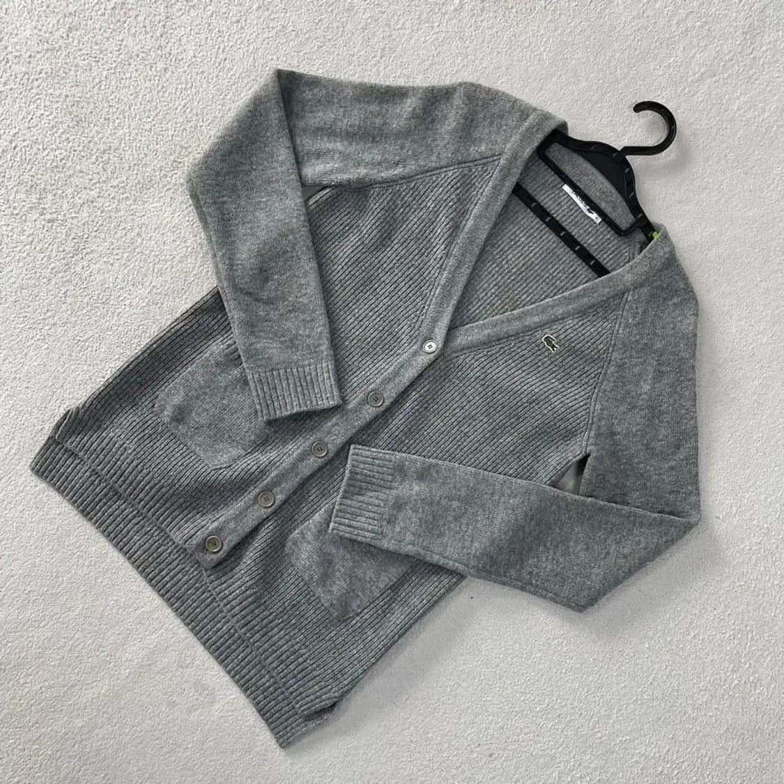 95 라코스테 여성 울 니트가디건 상품이미지3