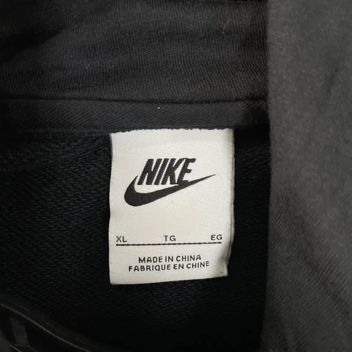 XL 나이키 신형 후드집업 블랙 105 상품이미지4