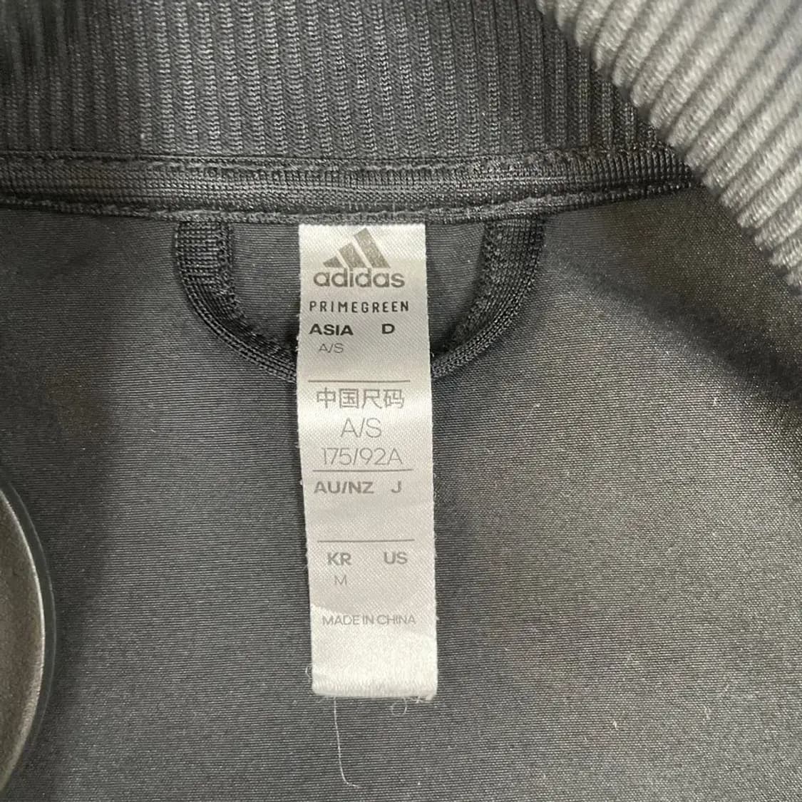 M 아디다스 트랙탑 블랙 바람막이 95 상품이미지4