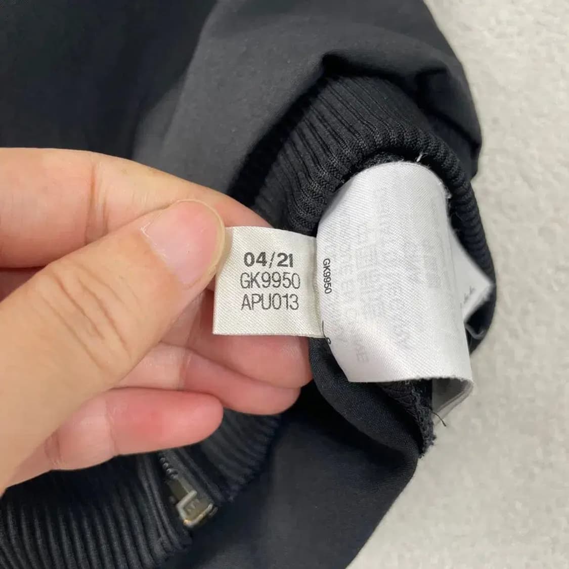 M 아디다스 트랙탑 블랙 바람막이 95 상품이미지7