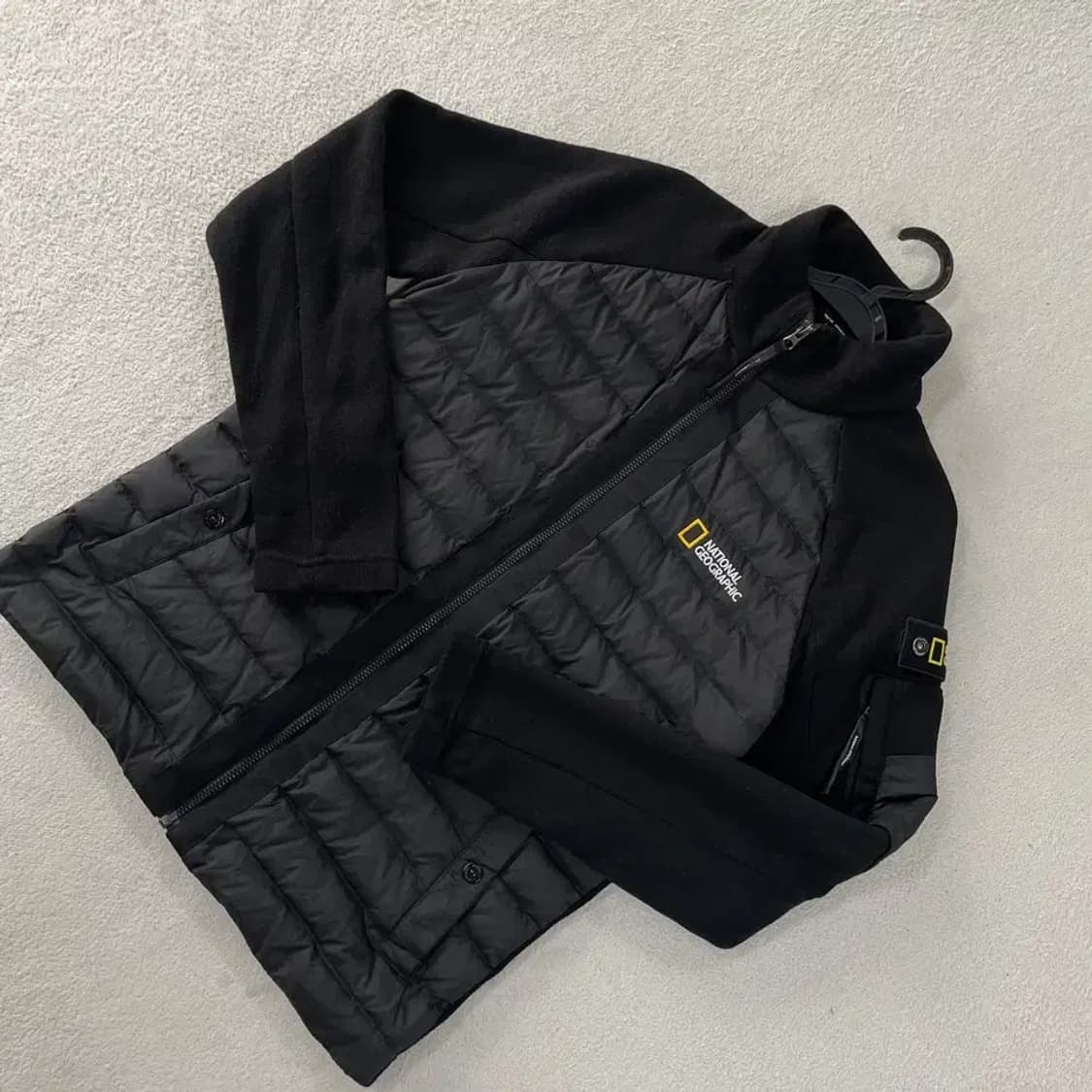 M 내셔널지오그래픽 구스 니트패딩 자켓 상품이미지3