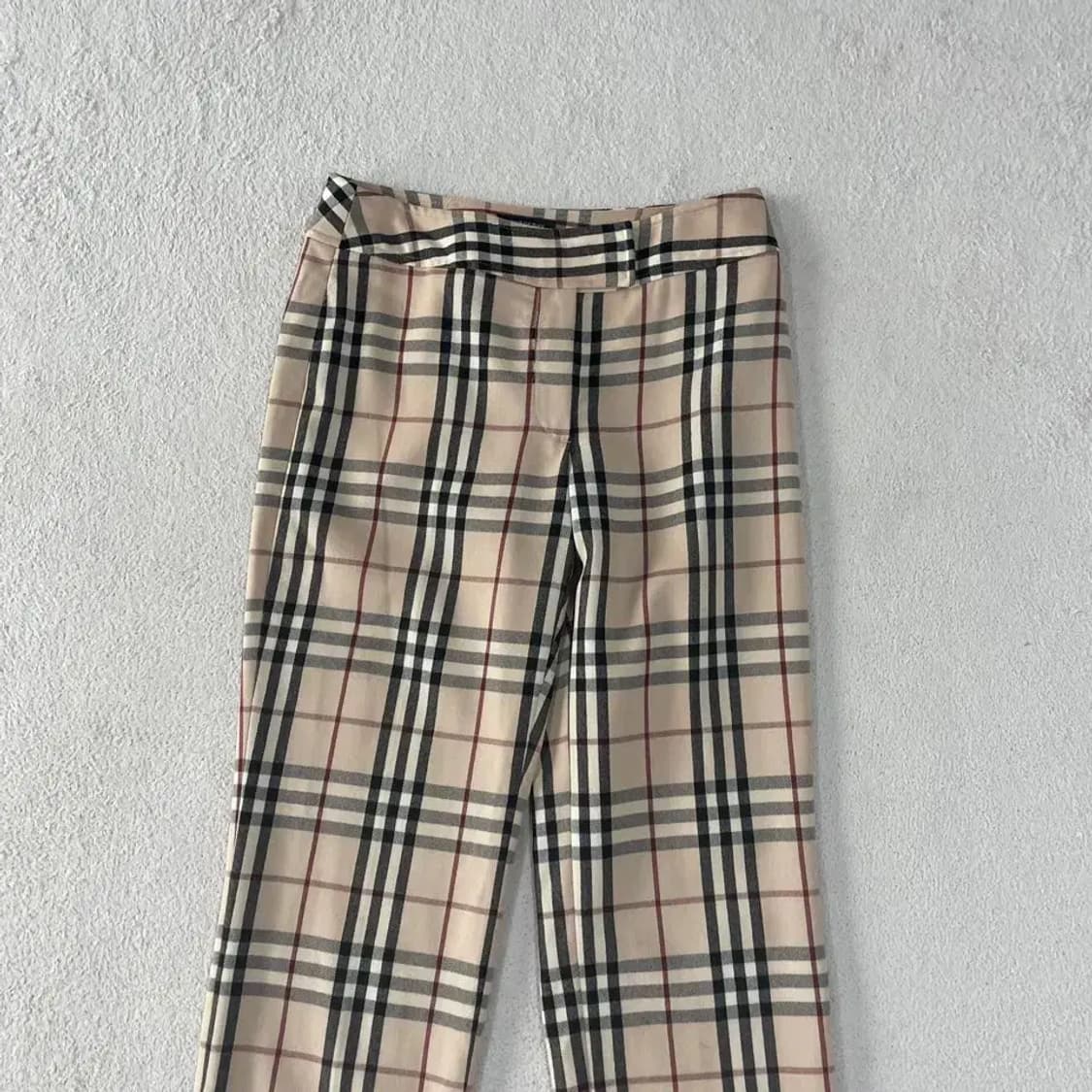 버버리 여성 체크노바 바지 팬츠 26-27 상품이미지2