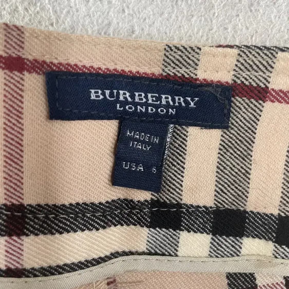 버버리 여성 체크노바 바지 팬츠 26-27 상품이미지4