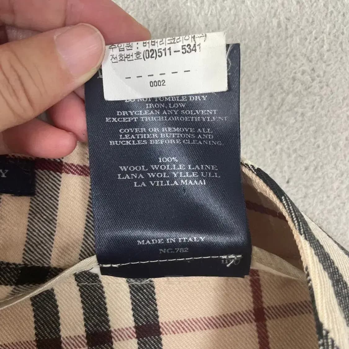 버버리 여성 체크노바 바지 팬츠 26-27 상품이미지6