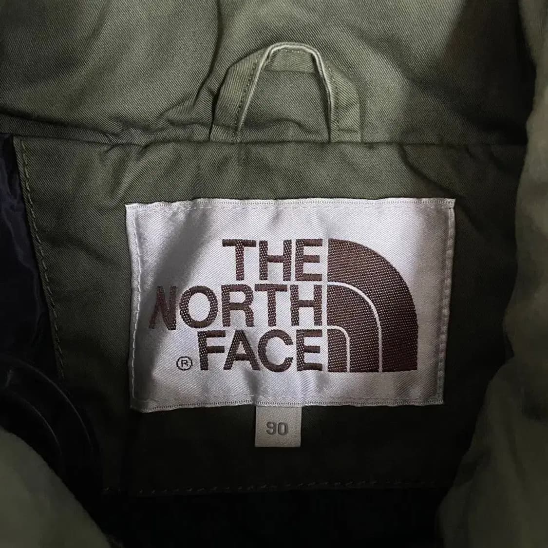 노스페이스 카키 바람막이 90 S 상품이미지4