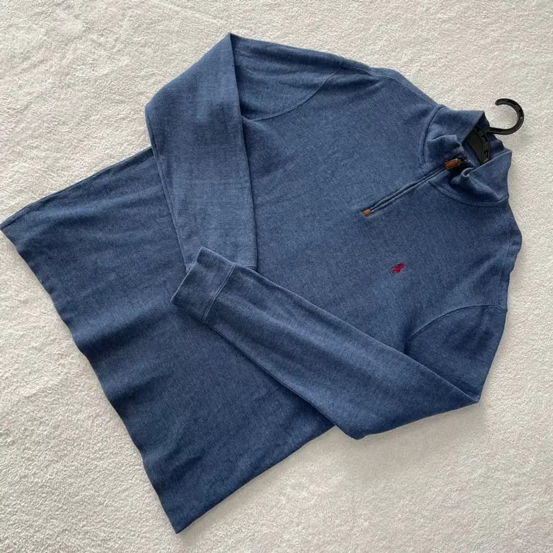 폴로 남성 반집업니트 L 상품이미지3