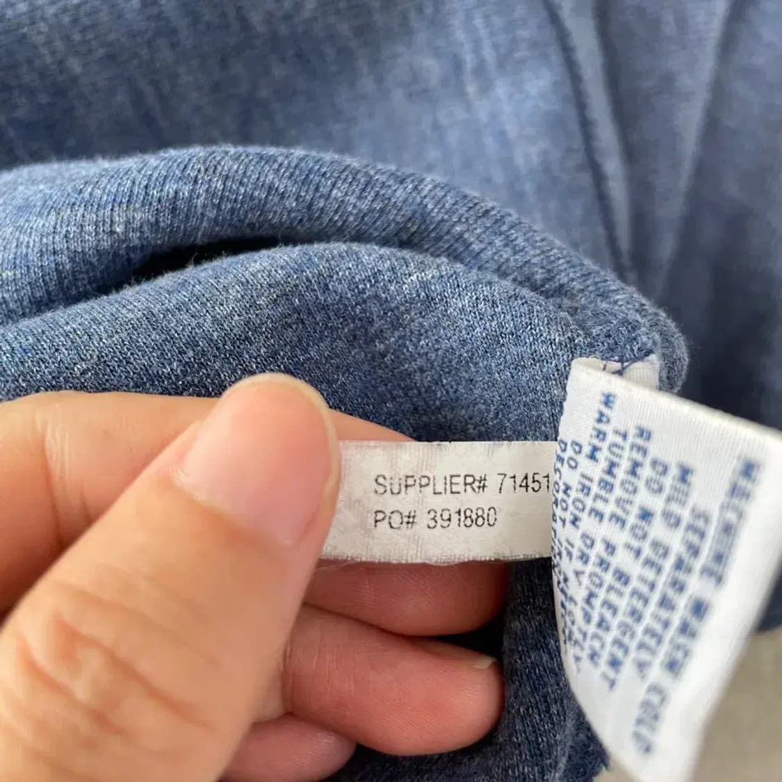 폴로 남성 반집업니트 L 상품이미지6