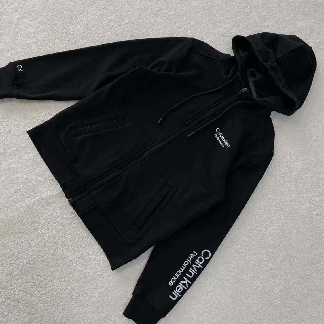 M 캘빈클라인 여성 후드집업 자켓 상품이미지3