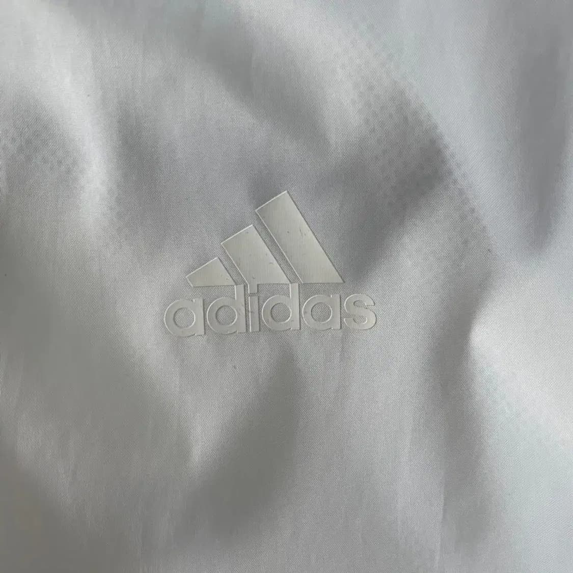 L 아디다스 우븐 윈드브레이커 바람막이 흰검 상품이미지7