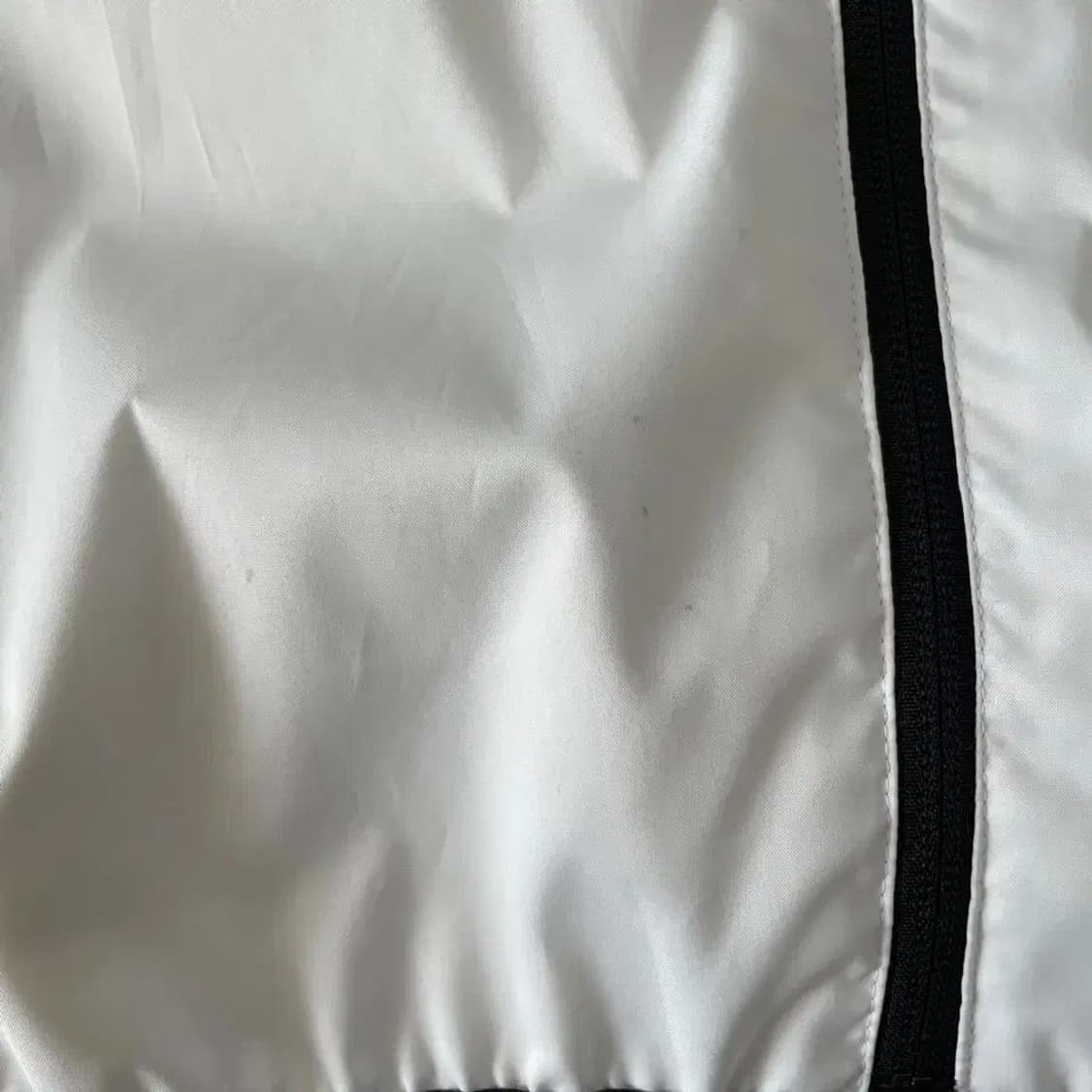 L 아디다스 우븐 윈드브레이커 바람막이 흰검 상품이미지9