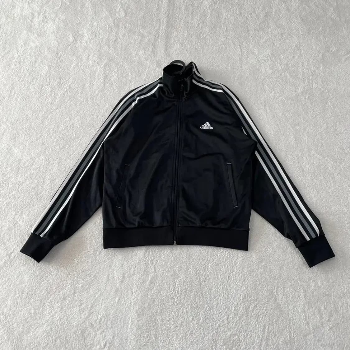 100 아디다스 흰그레이배색 트랙탑 져지 희귀 대장 상품이미지1