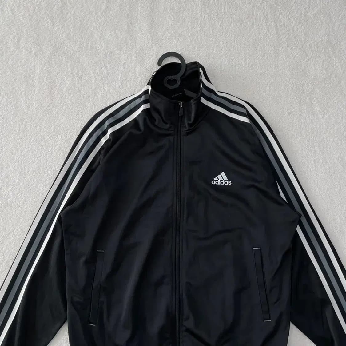 100 아디다스 흰그레이배색 트랙탑 져지 희귀 대장 상품이미지2