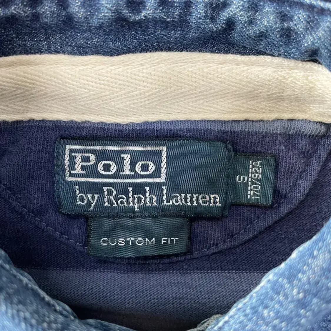 폴로 데님 럭비 긴팔카라티 S 상품이미지4